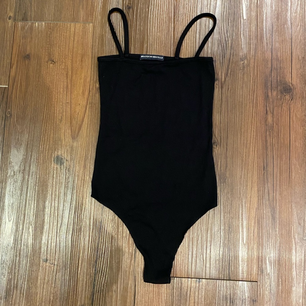 Brandy Melville Anne Black Bodysuit